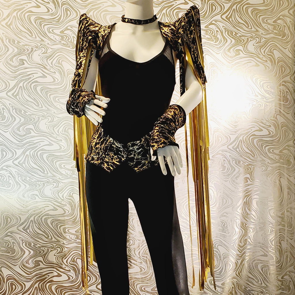 Black &amp; Gold Marble Kerrylettes