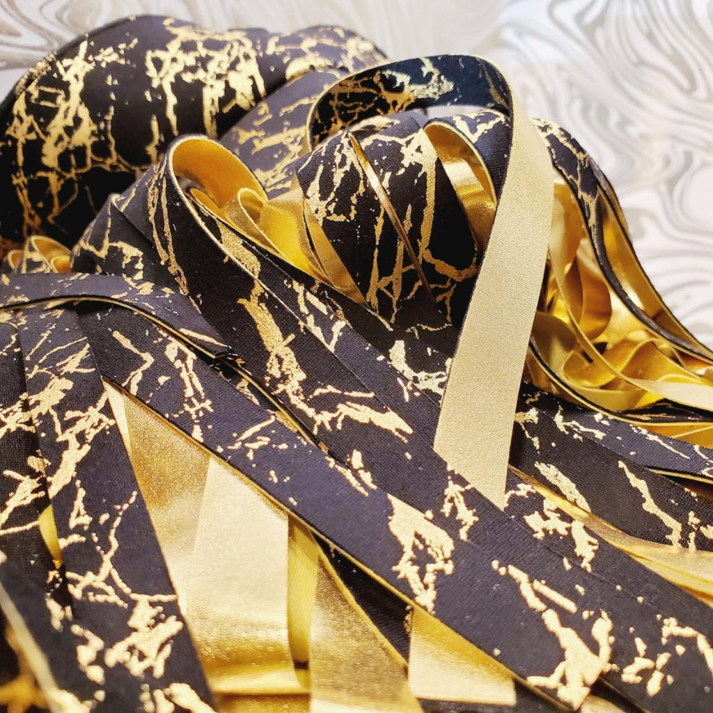 Black &amp; Gold Marble Kerrylettes