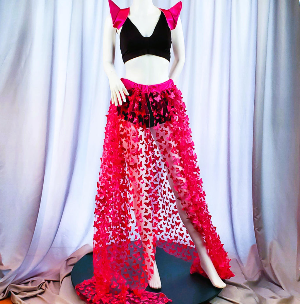 Hot Pink Butterfly Kapelettes