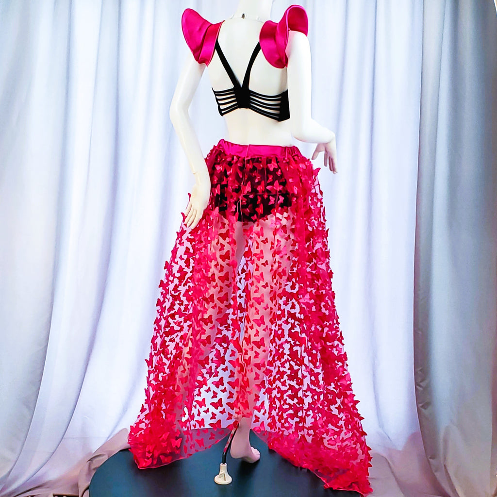 Hot Pink Butterfly Kapelettes